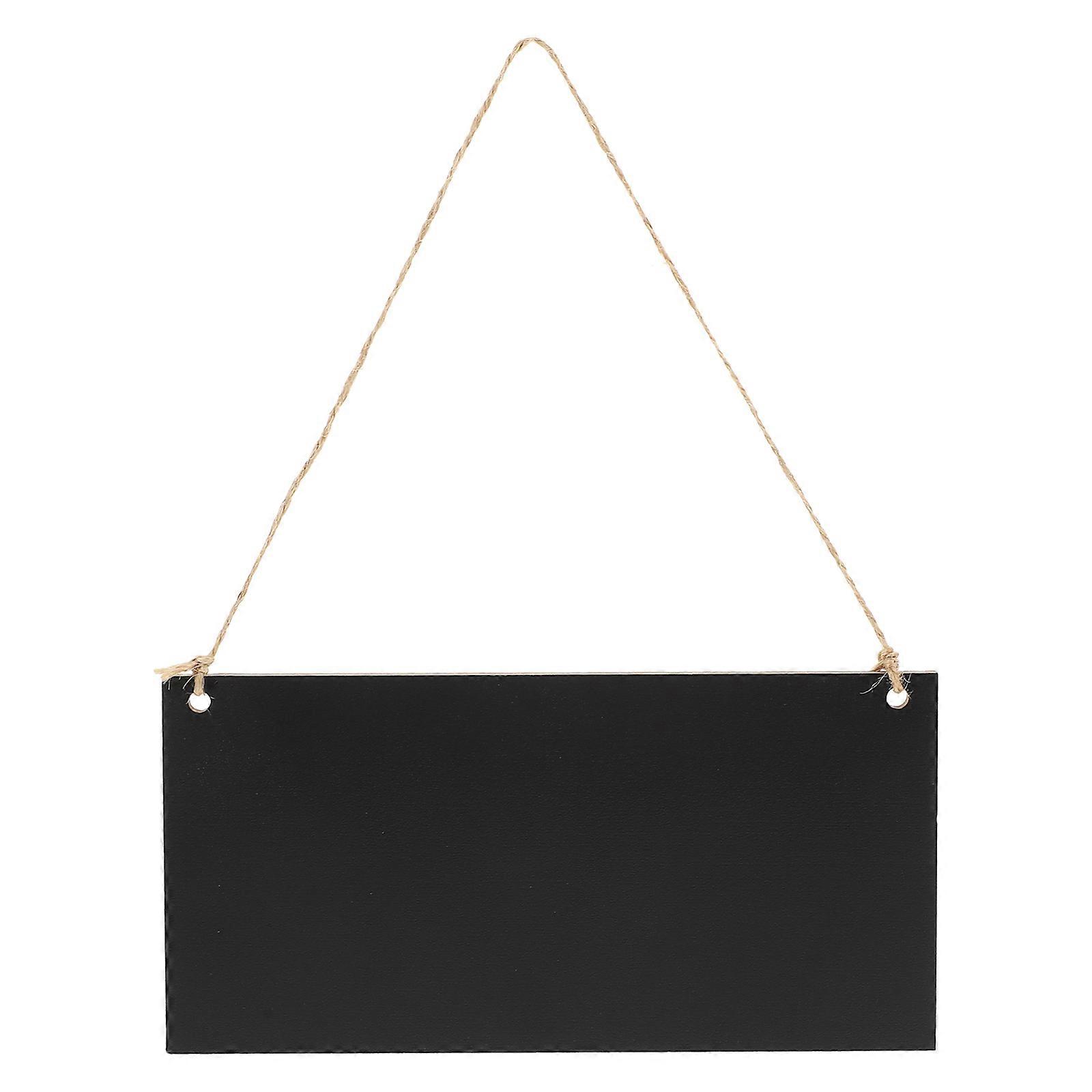 Black Hanging Chalkboards for Decor Made of Synthetic Material Perfect for Use
