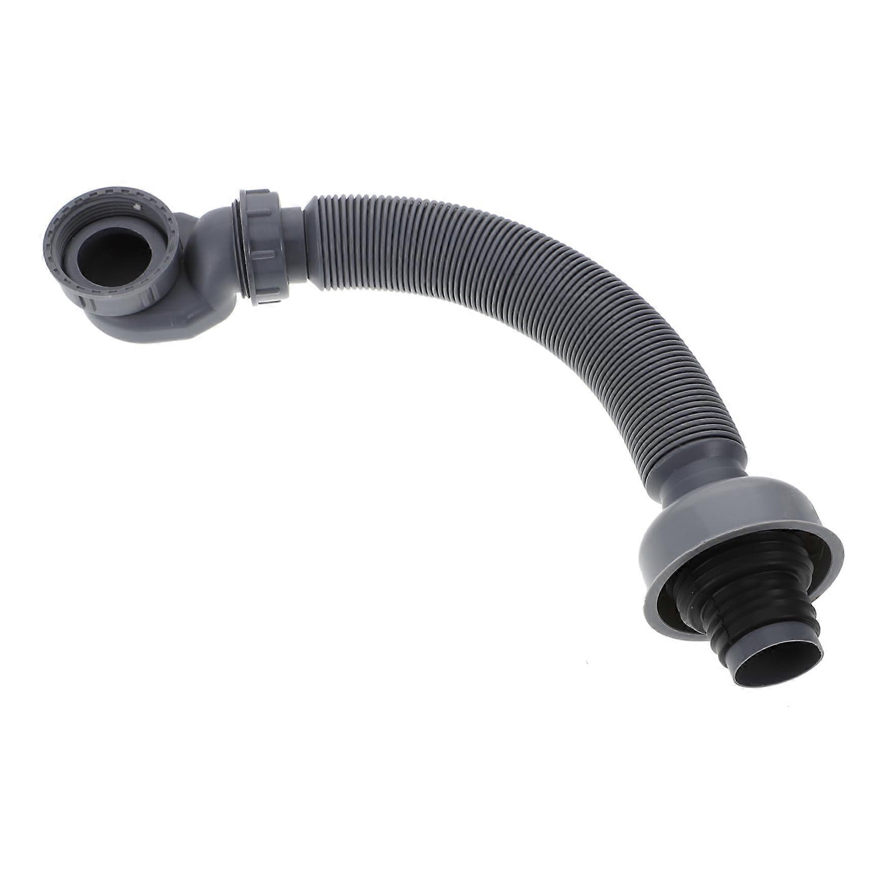1piece flexible drain pipe for sink, antiodor bathroom drain pipe, adjustable pipe extension