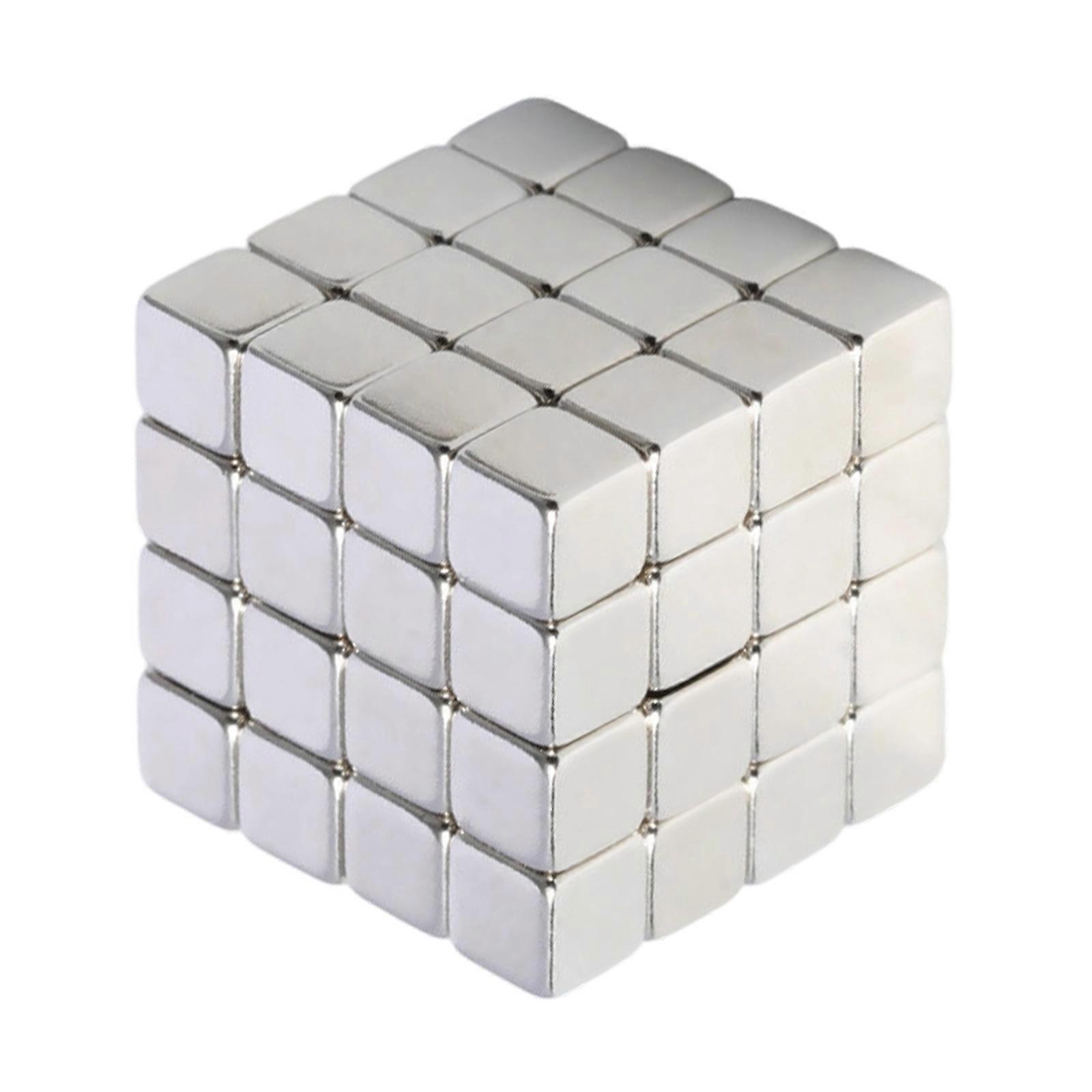 30Pcs Heavy Duty Square Magnetic Sheets Strong Adhesion Strength For Home Applications Electronics Craft Project Multicolor