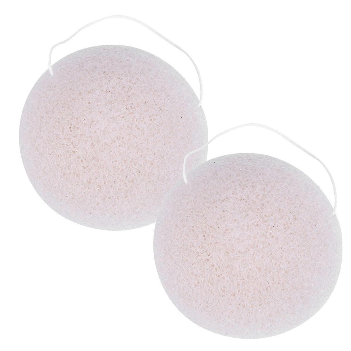 Face Cleansing Sponge Natural Facial Sponge For Sensitive Skin Users 2Pcs