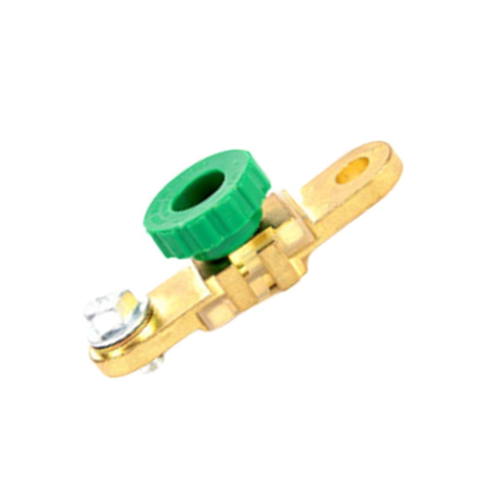 Durable Car Battery Disconnect Switch with Quick Release Screw Cut Off Isolator for Auto, Truck, RV Leakage and Theft Protection
