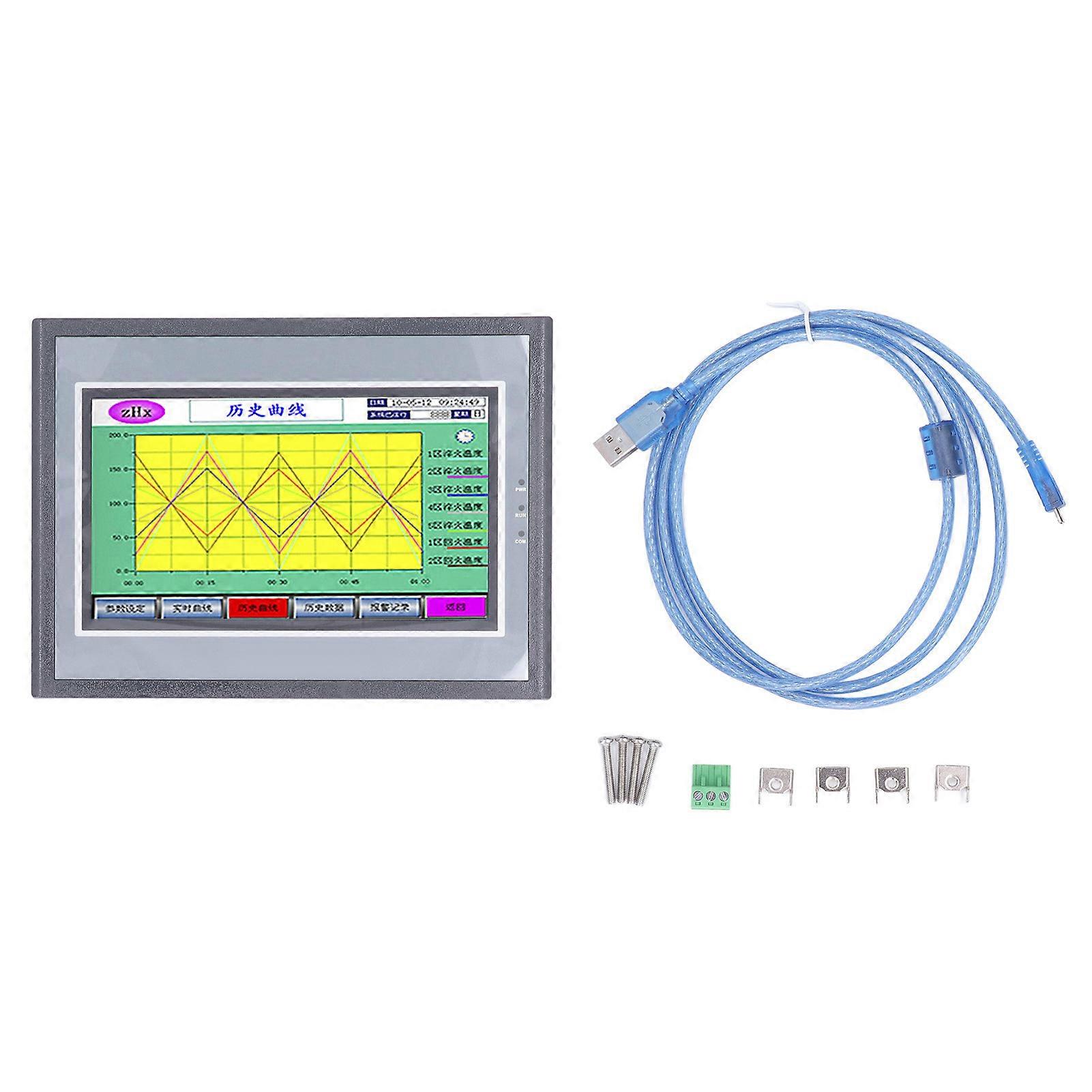 Industrial Control Touch Screen TFT LCD Display Panel Replacement 7in 800x480Px Resolution