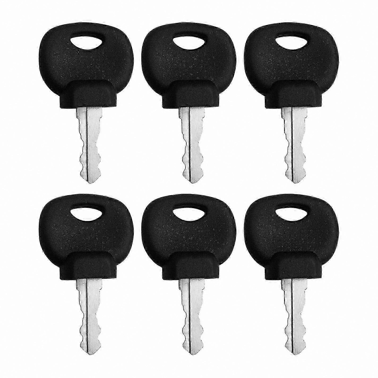 6PCS Ignition Key for Tractor Car Replacement Parts Fit Various Equipment Applications