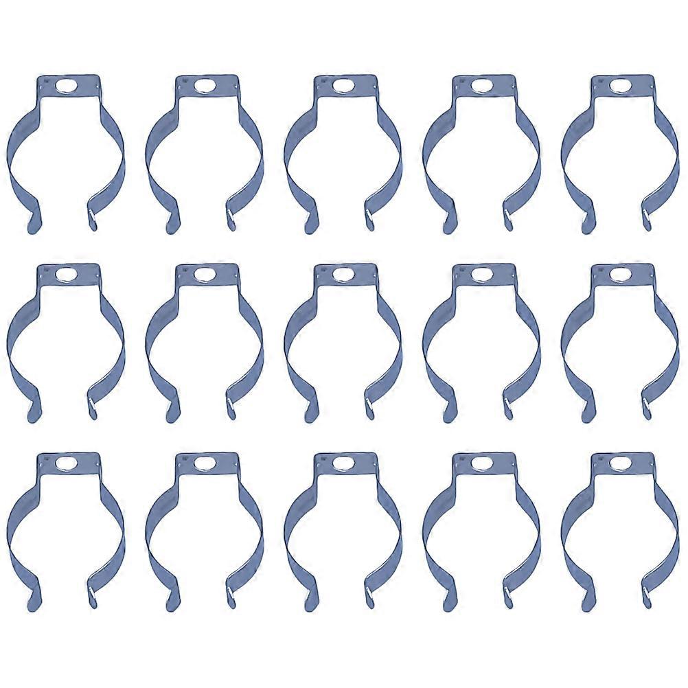 100pcs LED Fluorescent Tube Holder Manganese Steel Support Bracket for Lamp Installation Durable Clips for Indoor Outdoor Lighting
**优 后标题:**