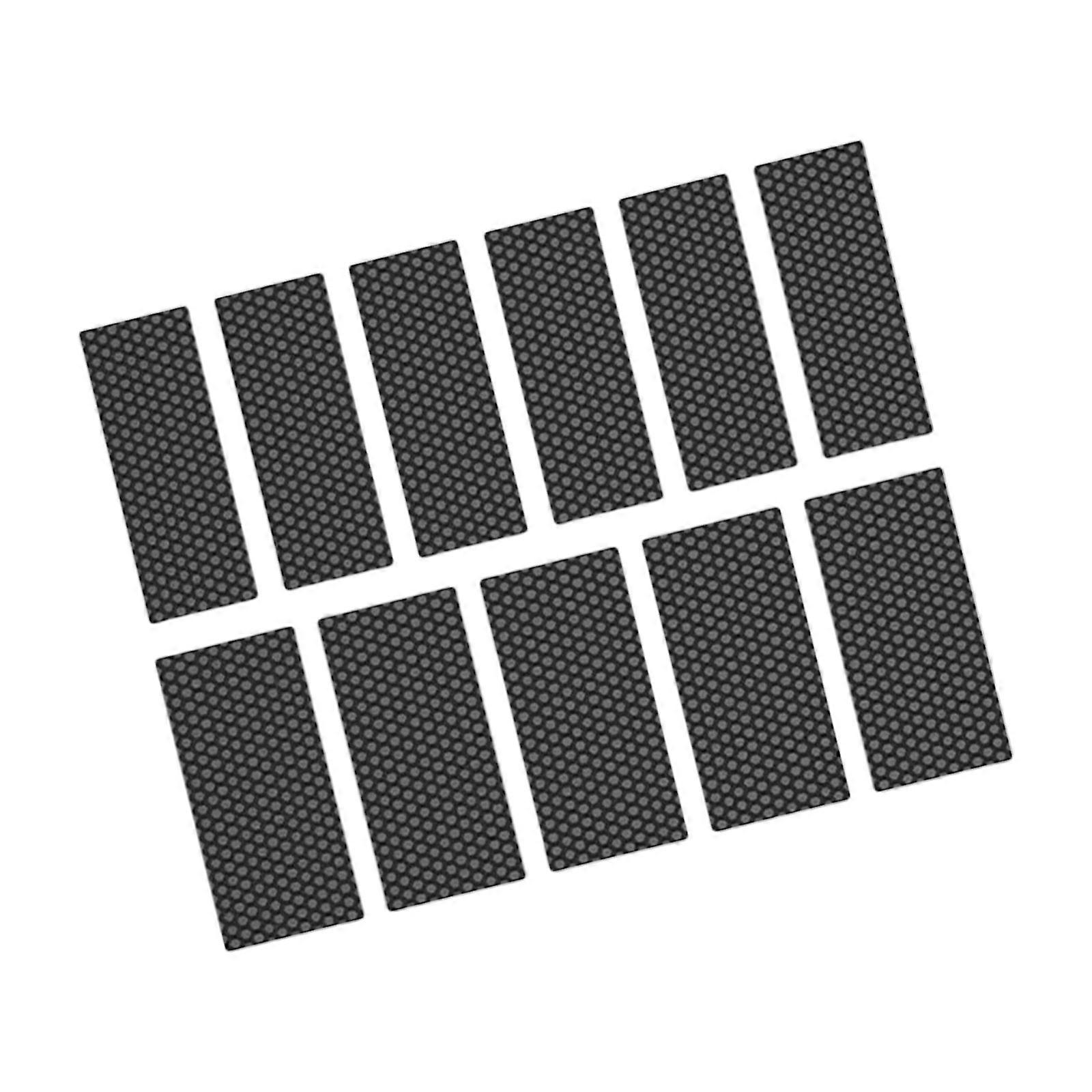 11Piece Reusable AntiSweat Adhesive Mouse Sticker Covers For Gaming Gear Computer Peripherals Access Multicolor