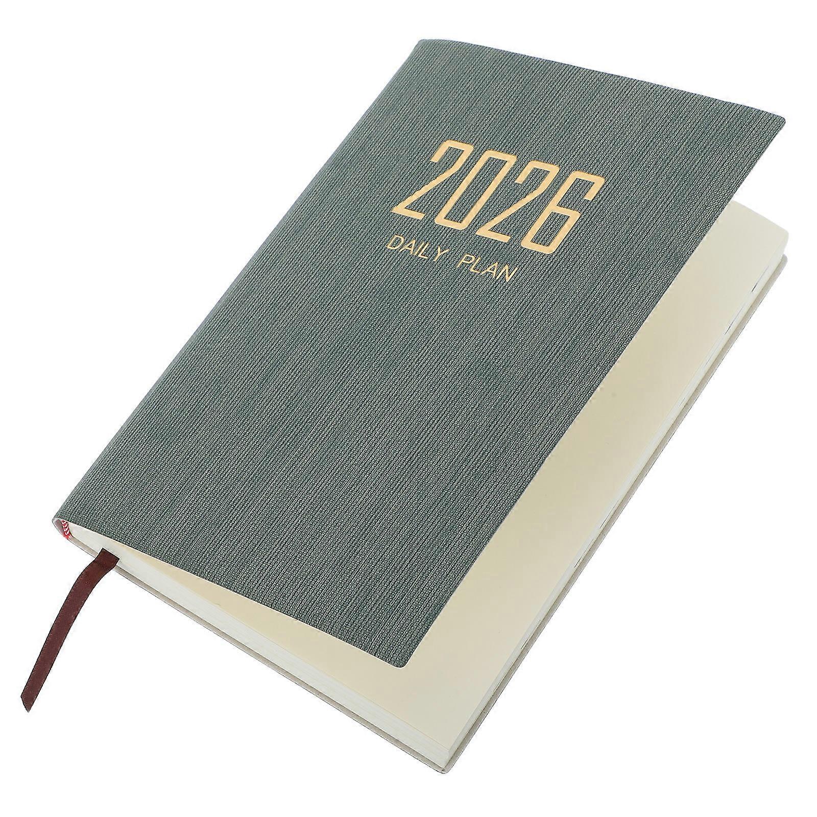 A5 Planner Notebook: Jan. 2026 Weekly & Monthly Planner Agenda Journal Daily Schedule Notebook With PU Goal Calendar