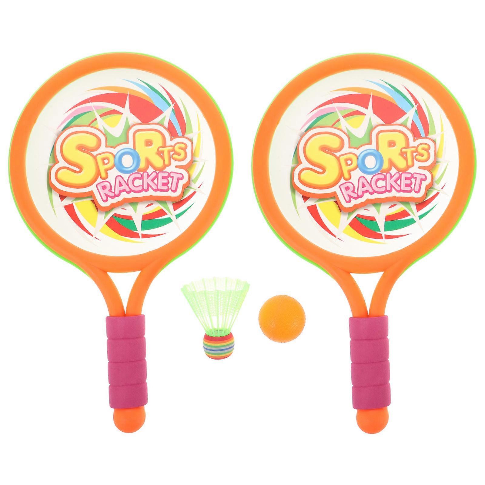 Racketball Rackets For Kids Family Bonding Soft Rackets PVC Material 1Set
