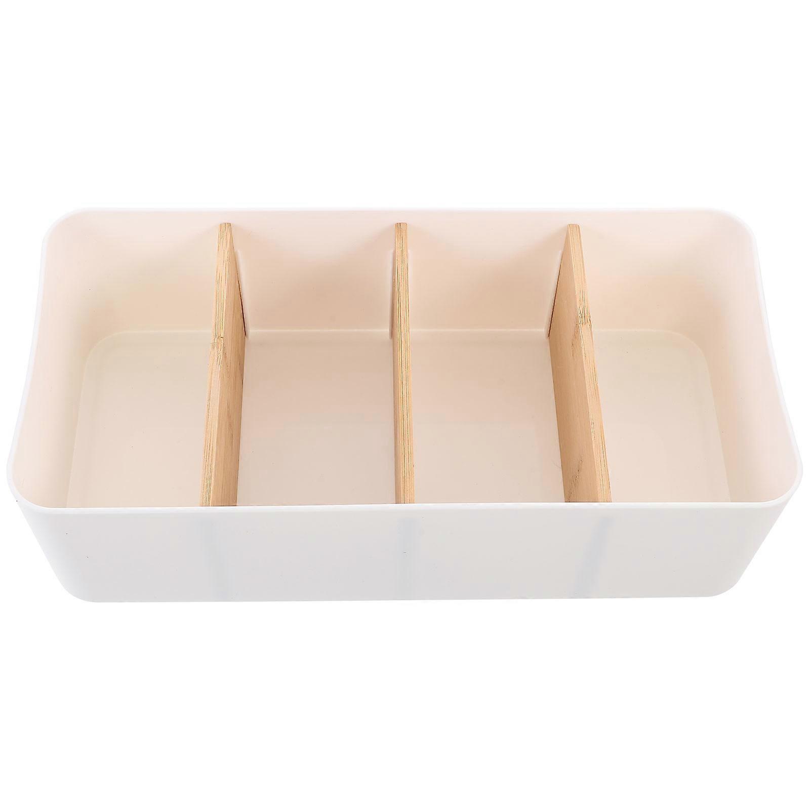 Home Organizer Box Detachable Grid Storage Box Adults Multi-grid Storage Box Space Saving 1Pcs