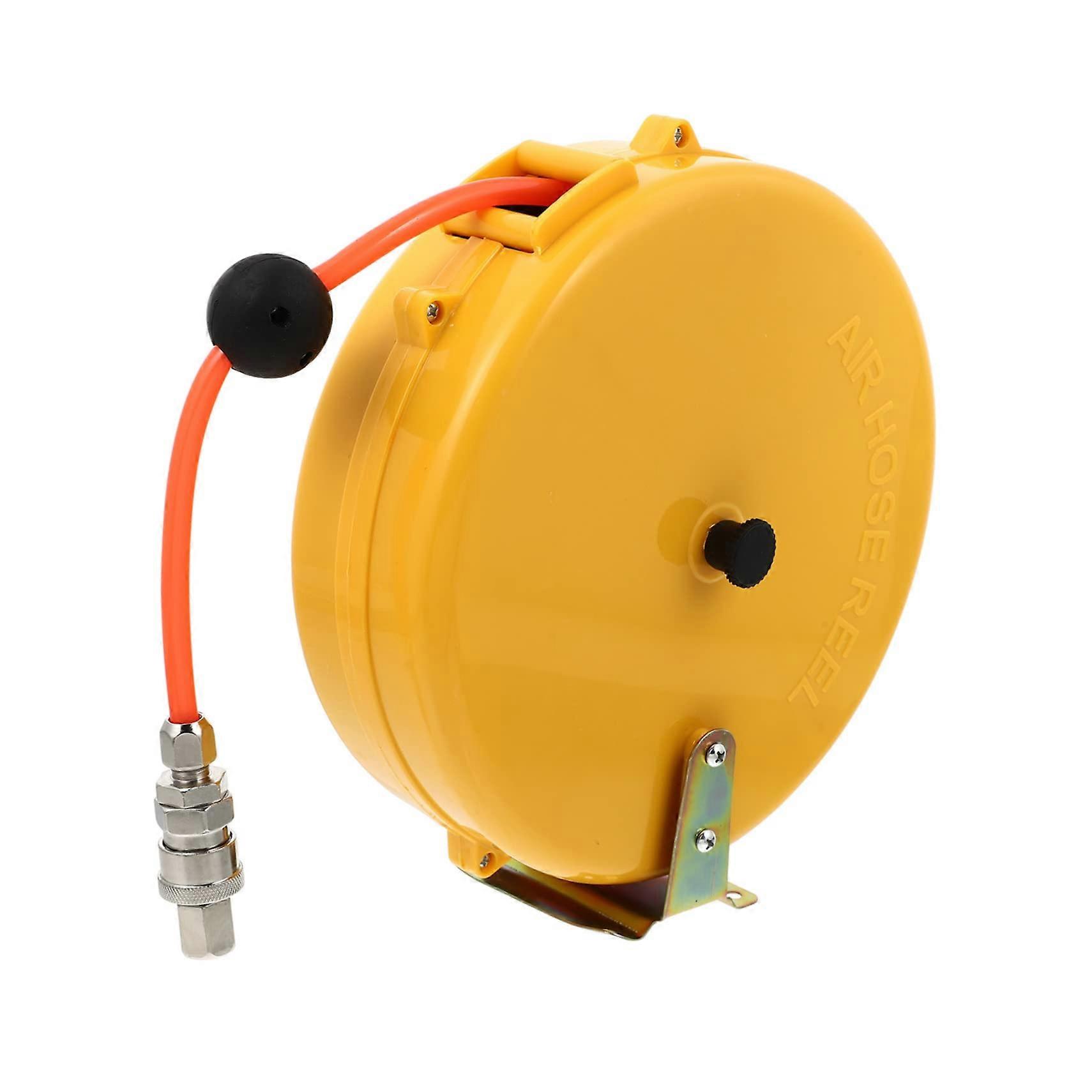 Telescopic Air Hose Reel Automatic Hose Reel for Garden and Pneumatic Tool Wall Mounting SpaceSaving Easy to Use for Hose Types