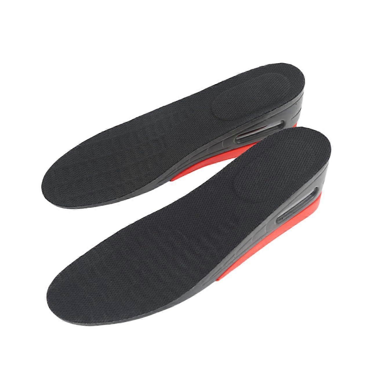 Height Increase Insoles for Men, PU Shoe Inserts, Multi-Colored Lifts Booster, Comfortable Cushion Pads, Adjustable Height