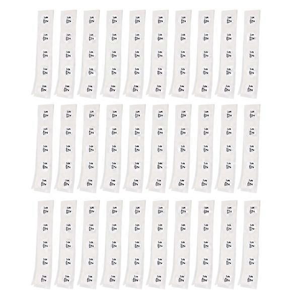 30 Stück NFC Tags PVC Wasserdicht 504 Byte programmierbare NFC Aufkleber für TagMo Phone Weiß - Tech Gadgets
