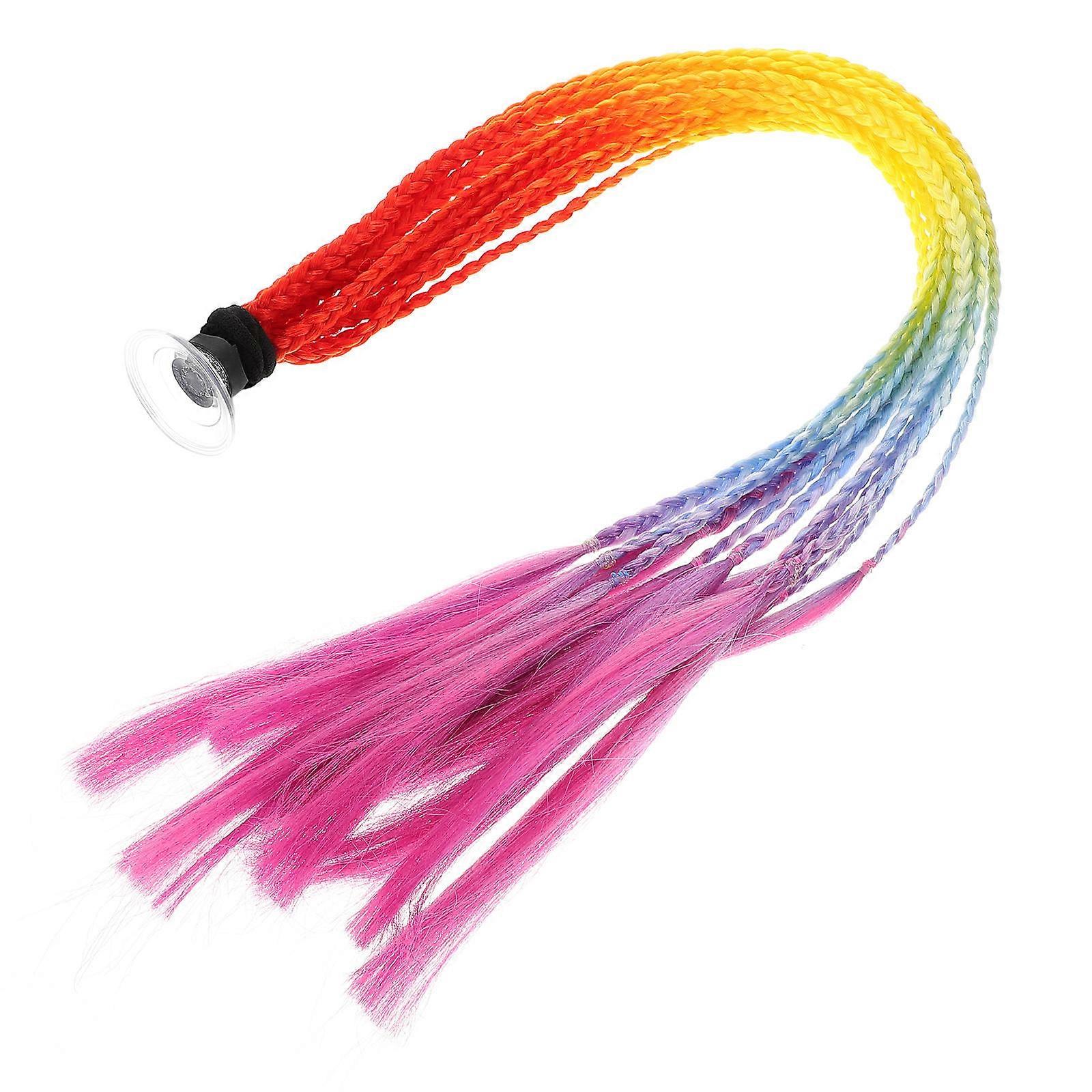 Colorful Pigtail Accessories with Suction Cup for Multi