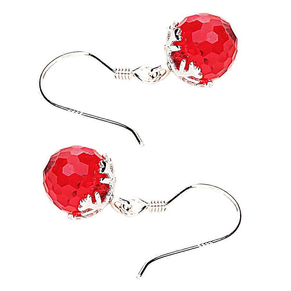Dangling Earrings Festive Earrings Chic Christmas Silver Snowflake Drop Earring Female Friends Retro Style 2.00X0.80X0.80cm