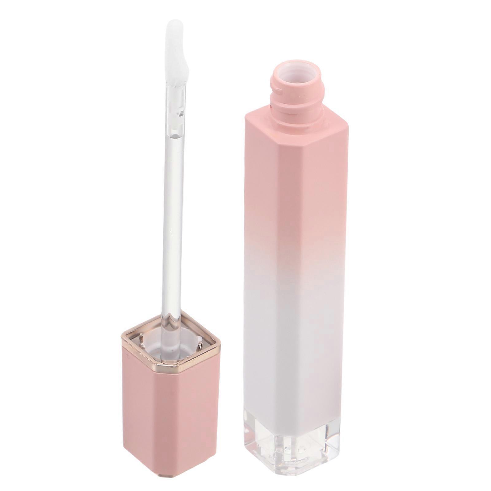 Lip Gloss Tubes Plastic Empty Lip Gloss Vials for Storage Pink