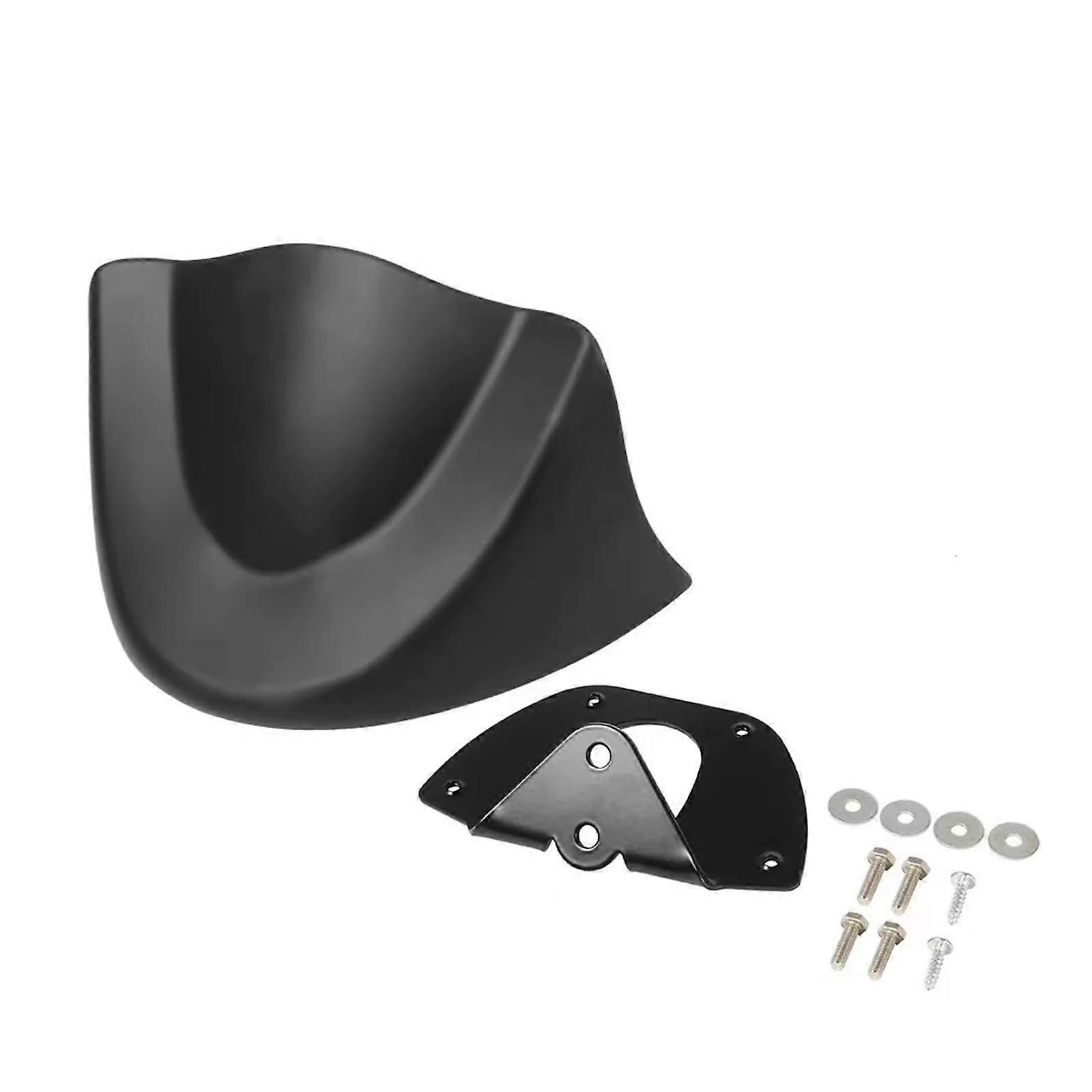 Harley Dyna Fat Bob Wide Glide FXD Front Bottom Spoiler Mudguard Chin Carena Matte Black 2006-2018