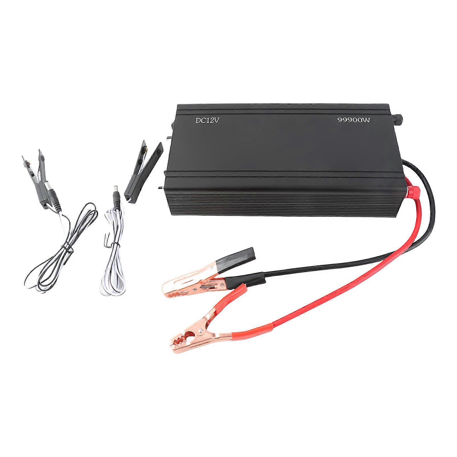 Ouitble Smart Transformer Dual Variable Inverter Smart Transformer 70A, DC12V Battery Converter, High Power Pure Copper Aluminum Alloy Shell