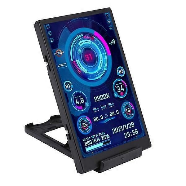 New 3.5 Inch IPS TYPE-C Secondary Screen Computer CPU GPU RAM HDD Monitor