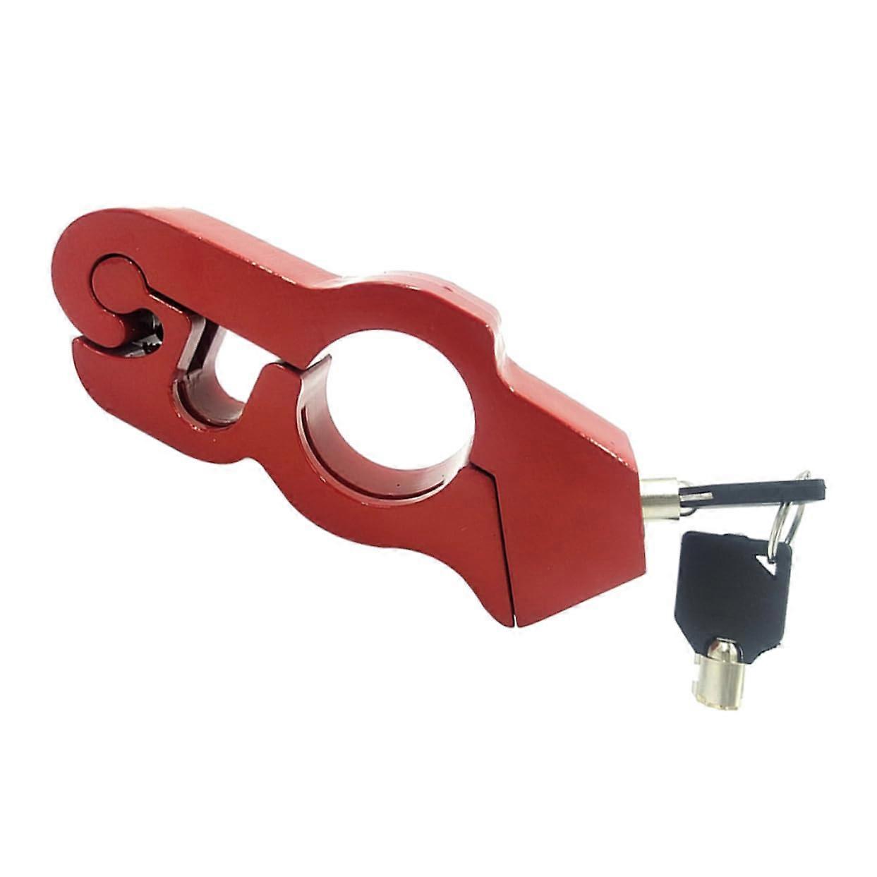 1Satz Motorcycle Grip Security Lock - Effective Theft Protection for Motorcycles with Easy Use and Durable Design