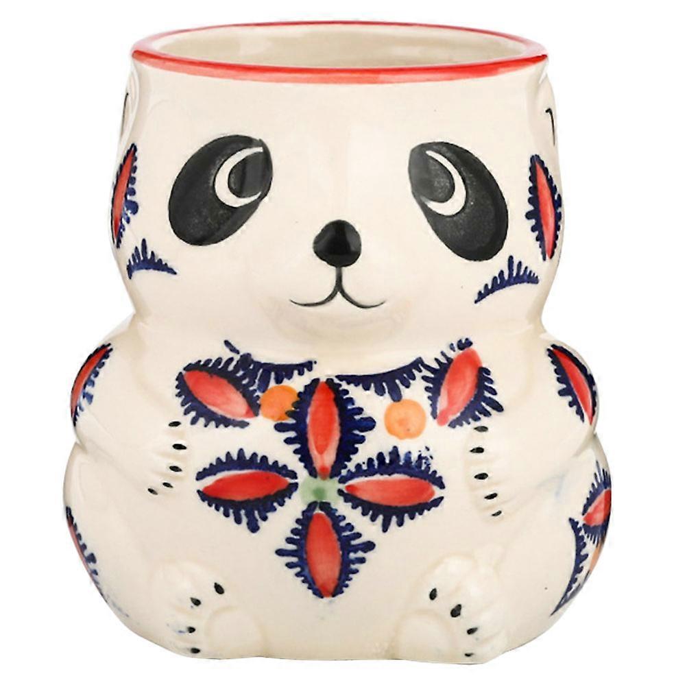 Cute Panda Ceramic Cocktail Mug – Fun Hawaii Party Drinkware for Summer Beverages and Cocktails – Unique Design for Gatherings and Celebrations