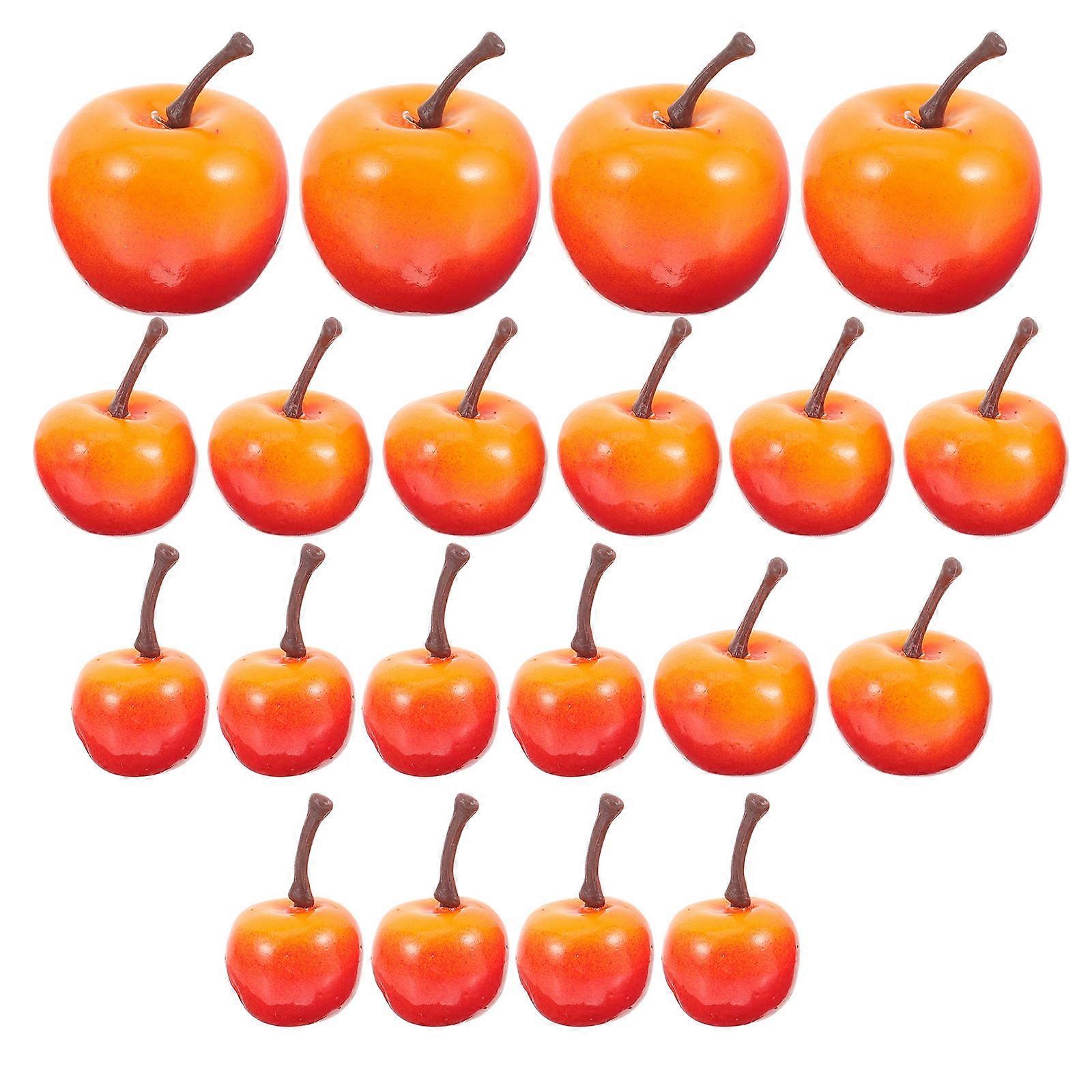 20 Realistic Orange Foam Fruits for Decor Easy to Carry and