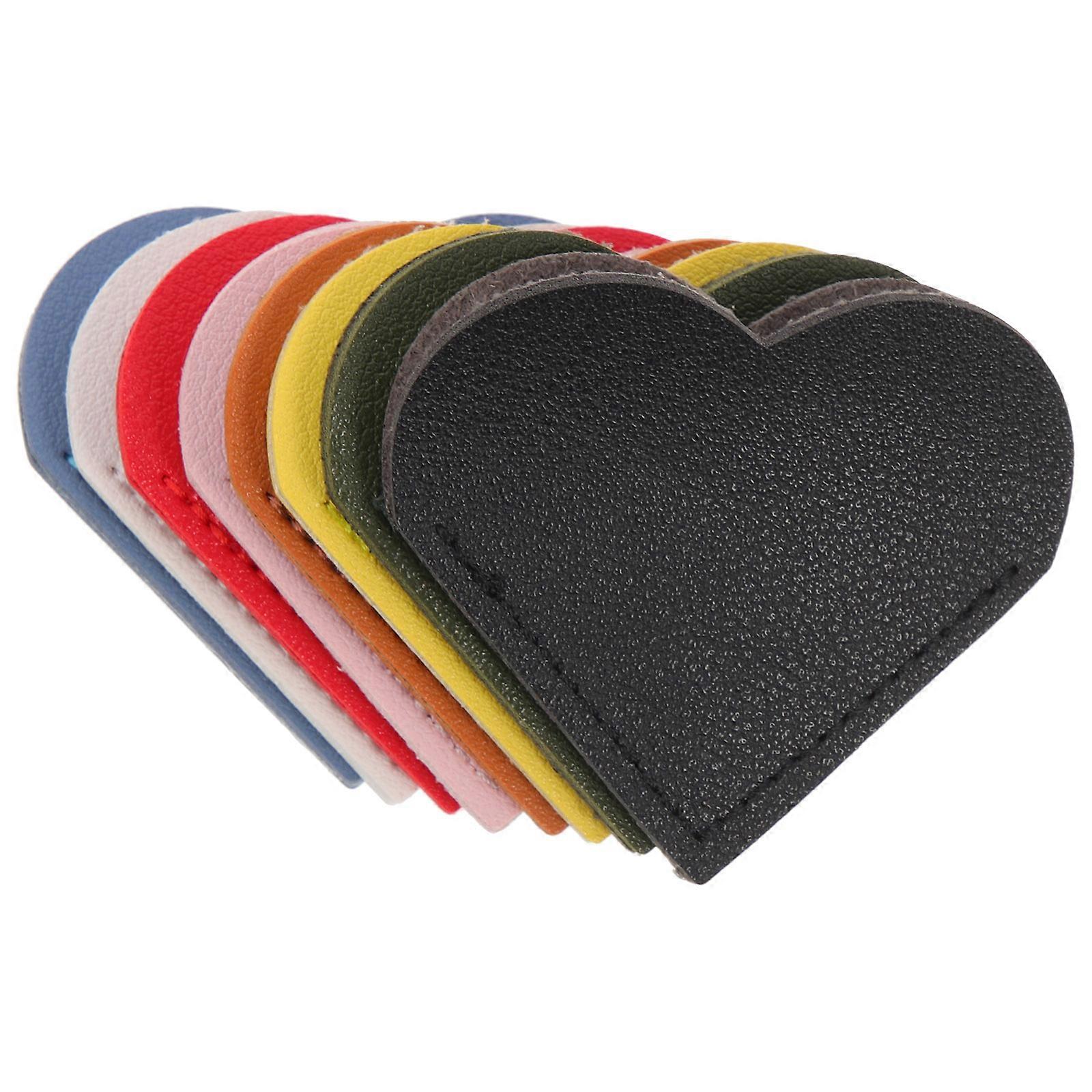 8pcs Heart Bookmarks Corner Page Protectors for Notebooks, Scrapbooks, and Books – Page Markers for Women, Readers, and Students