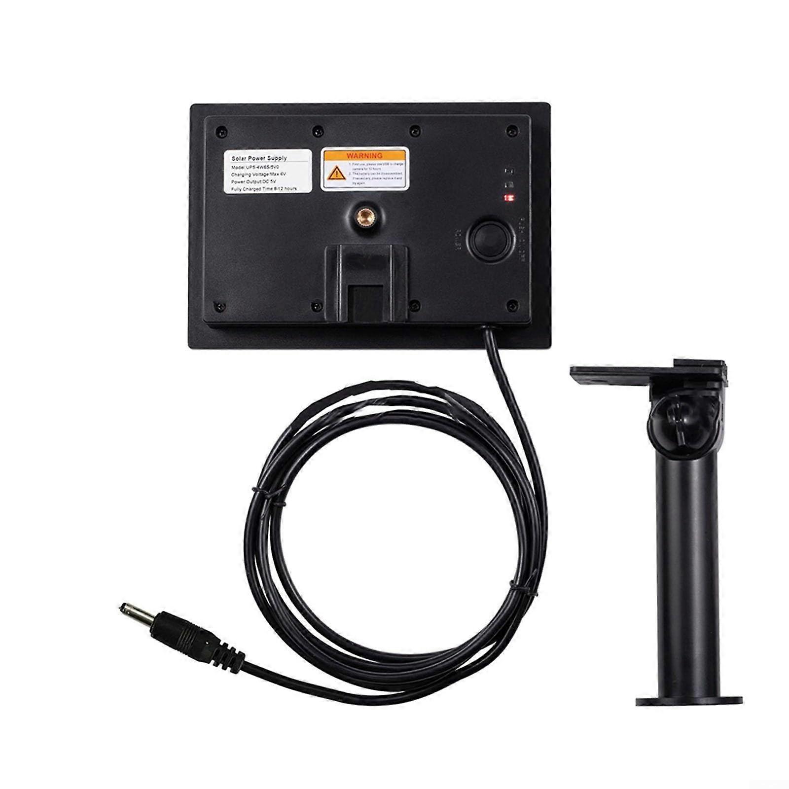 D4R Solar Panel for Charger, 5V 6V Output, Battery Solar Energy, IP66 Waterproof, Easy Adjustment, Simple Installation