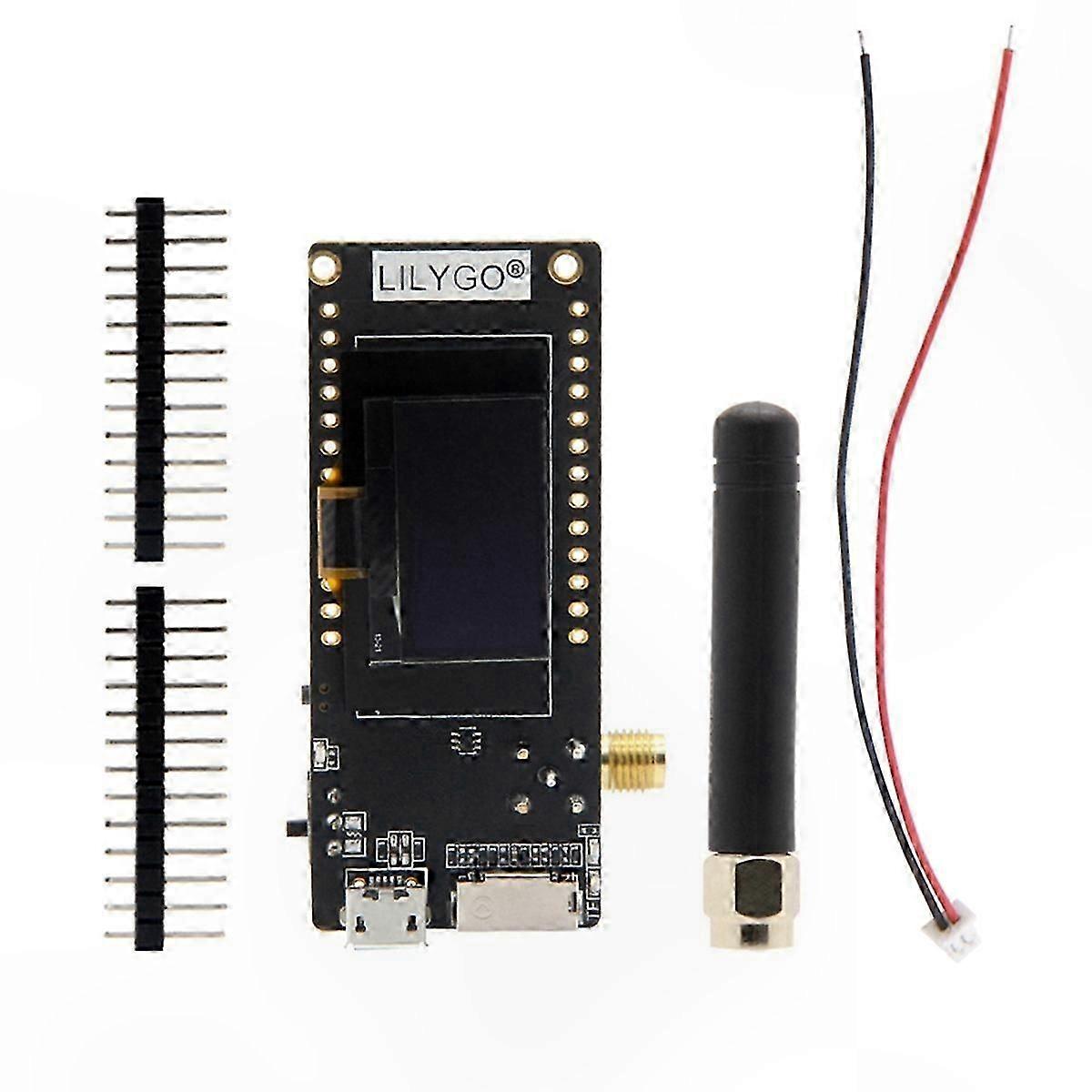 ESP32 Dev Board with WiFi, Bluetooth, OLED Display, 868MHz LoRa Module