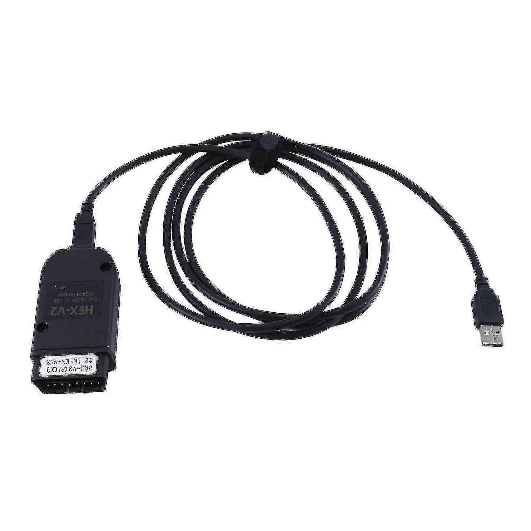 New For Hex V2 Obd2 Scanner Vagcom 22.3.1 For 20.12 Atmega162+16v8+ft232rq