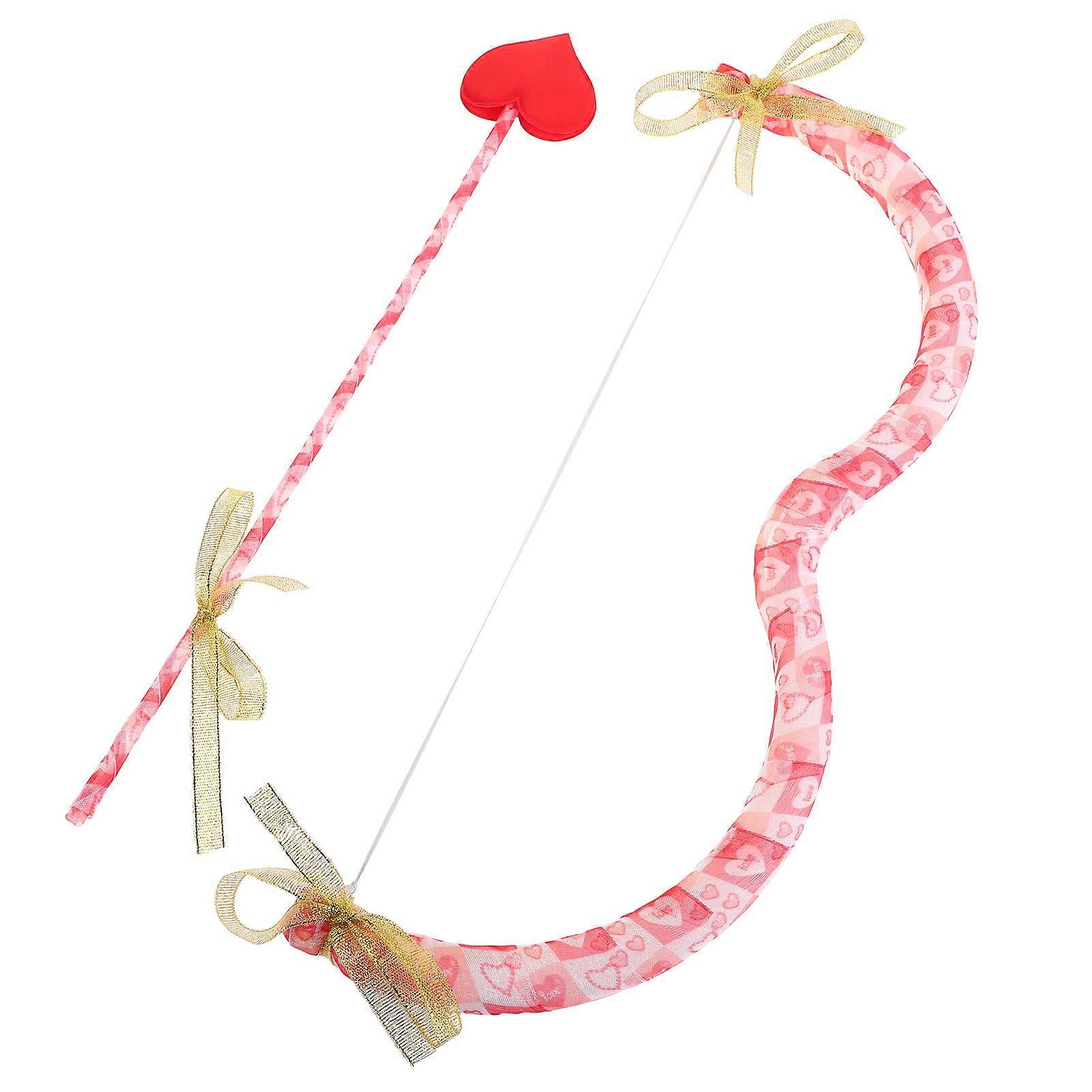 cupid Set for Valentine's Day Parties Unique Pink Plastic Costume Accessory 1 Set