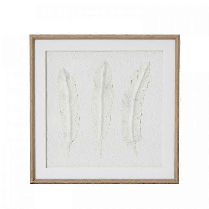 Hill Interiors Solli Feathers Framed Art Print
