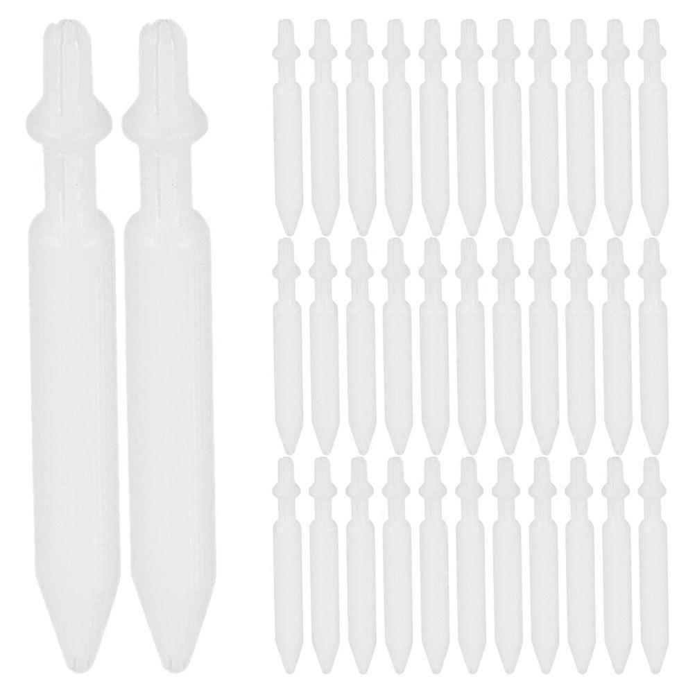 50pcs Acrylic Marker Pen Replacement Tips Nylon Pen Nibs Replacement For Writing Drawing Marking Easy To Replace Paint Pen Nibs
