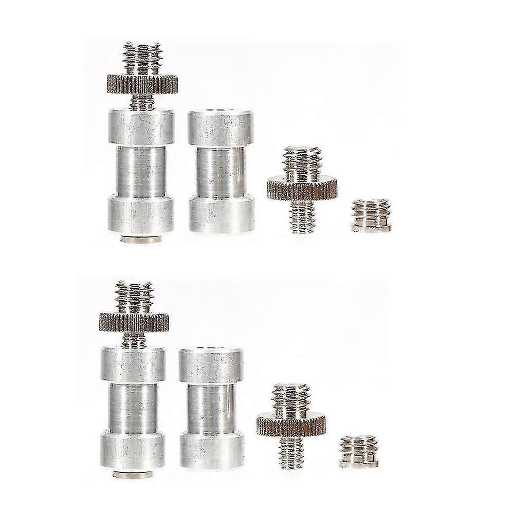 1pc Camera Adapter Screws, 1/4" To 3/8" Tripod Screw Thread Adapter For Flashes Converter For Monopodnew
