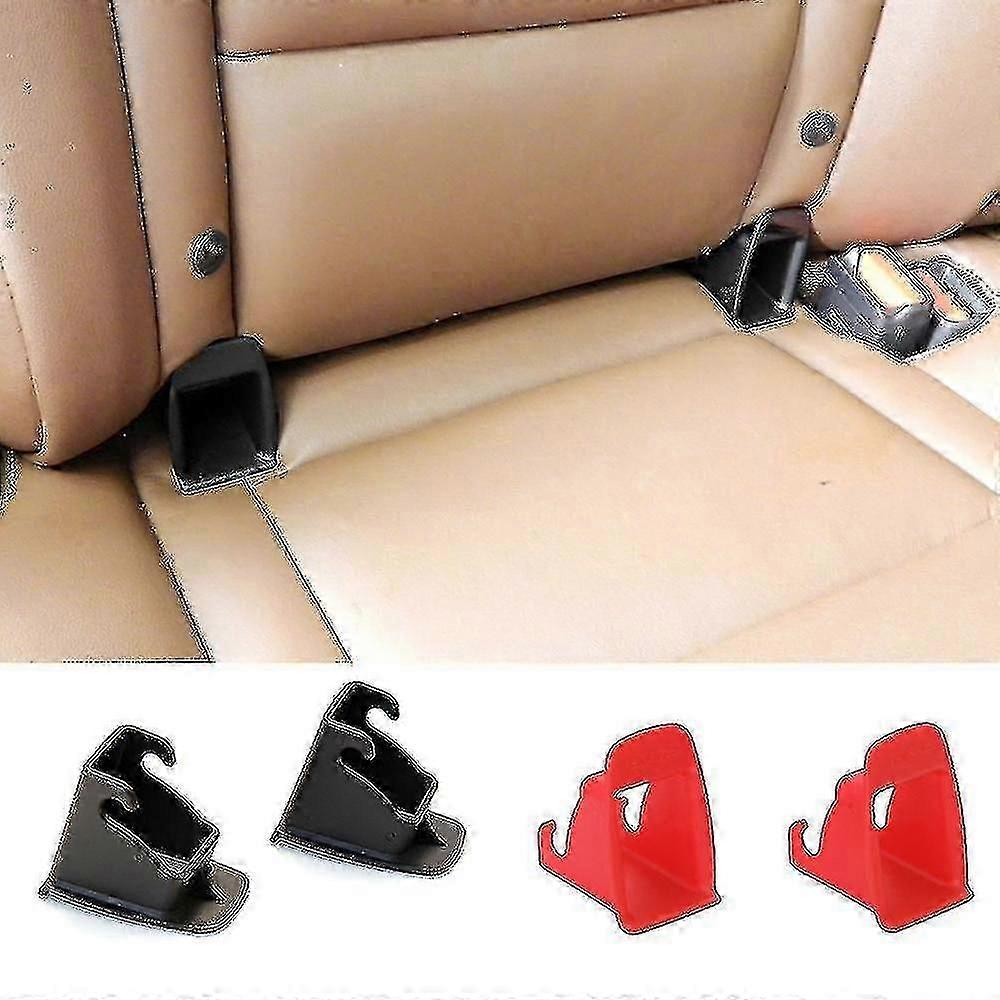 2 Pair Car Baby Seat Latch Belt Guide Connector Groove Expansion Guide Port For Isofix Interface