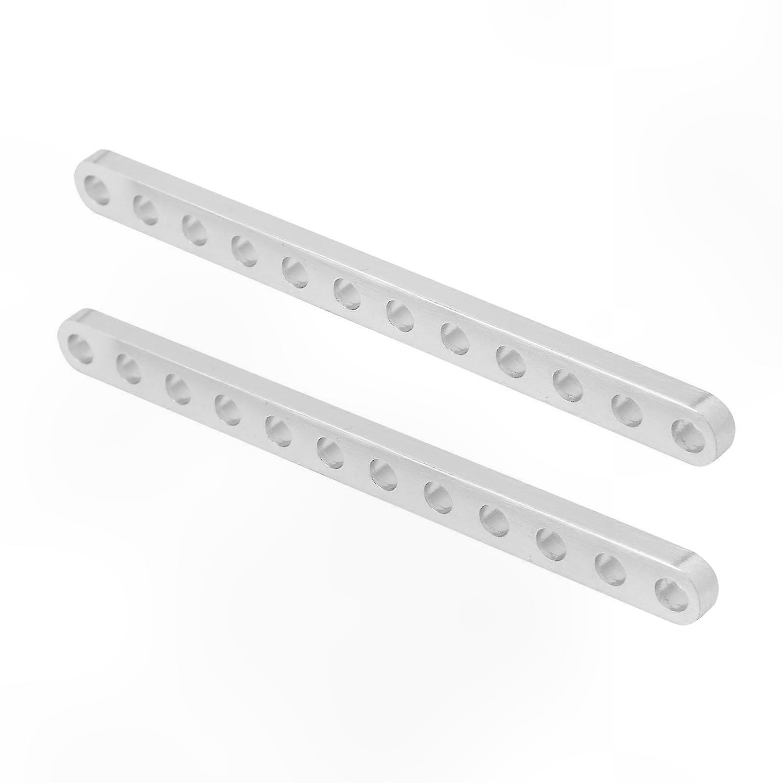 2PCS Aluminum Flat Beam with 12 Holes for Robotics Projects 4x8mm Profile Extrusion Fittings Accessory Kit