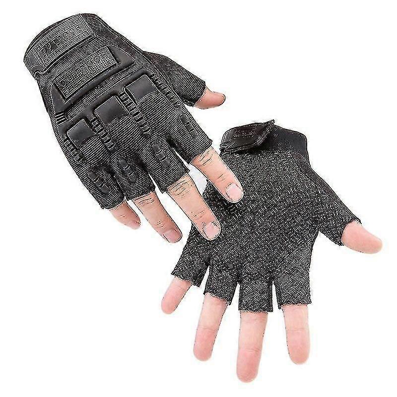 Half Finger Leak Tactical Special Forces Non Slip And Resistant Cycling Gloves