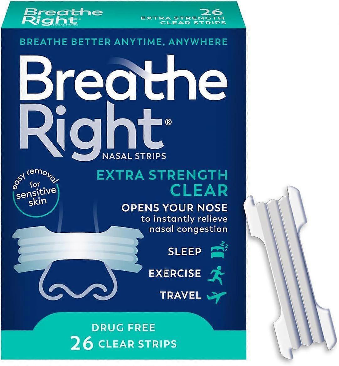 Nasal Strips | Extra Strength | Clear Nasal Strips | For Sensitive Skin | Help