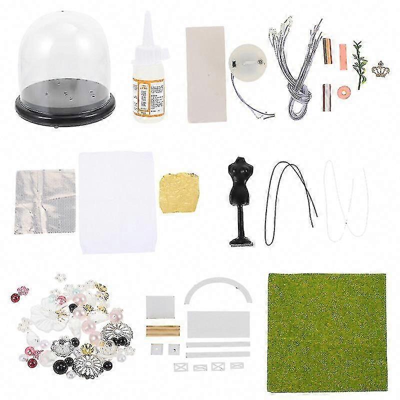 1set DIY Miniature House Model Kit for Adults