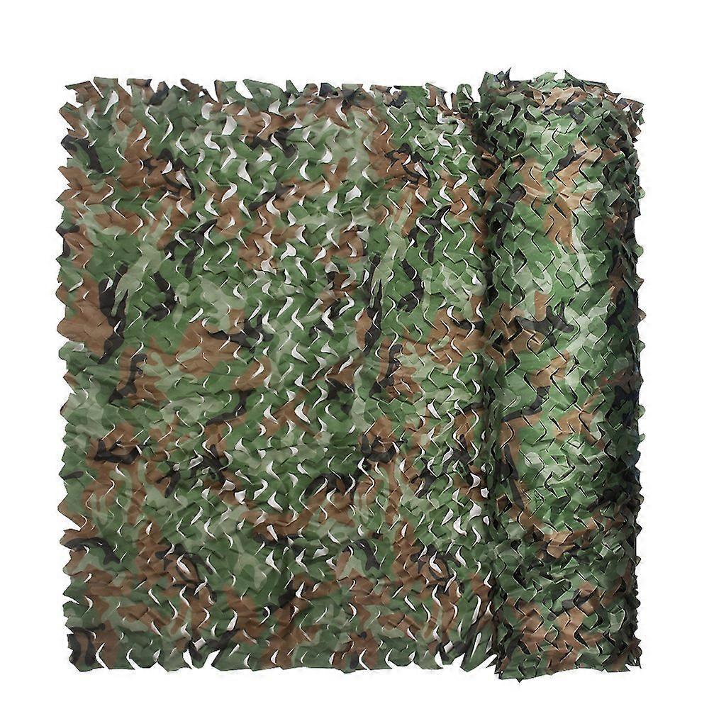 Camo Net Camouflage Netting for Camping Hunting Military Decoration 1.5x10M(4.9x32.8ft) Woodland