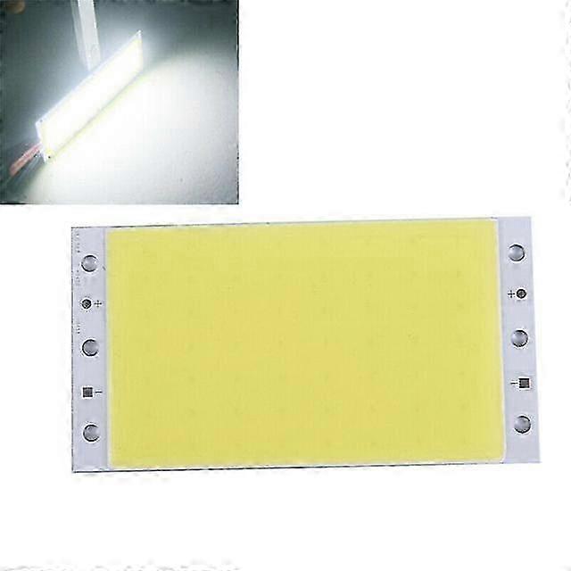94x50mm Rectangular Uniform Cob LED Panel Light 12-14v 20 Ultra Bri...