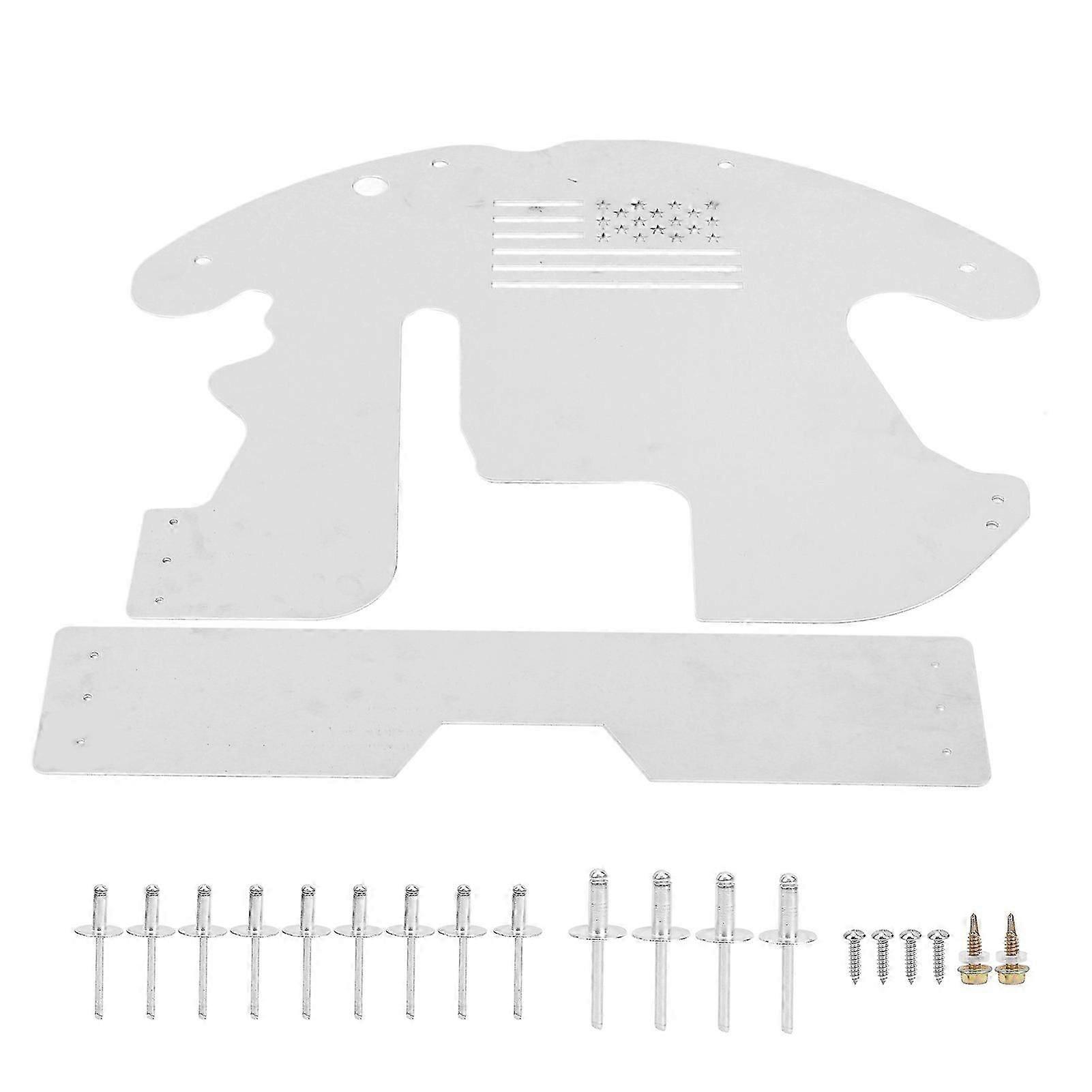 2pcs Catalytic Converter Cat Shield Aluminum Alloy AntiTheft Security Protection Replacement for Prius 20102015