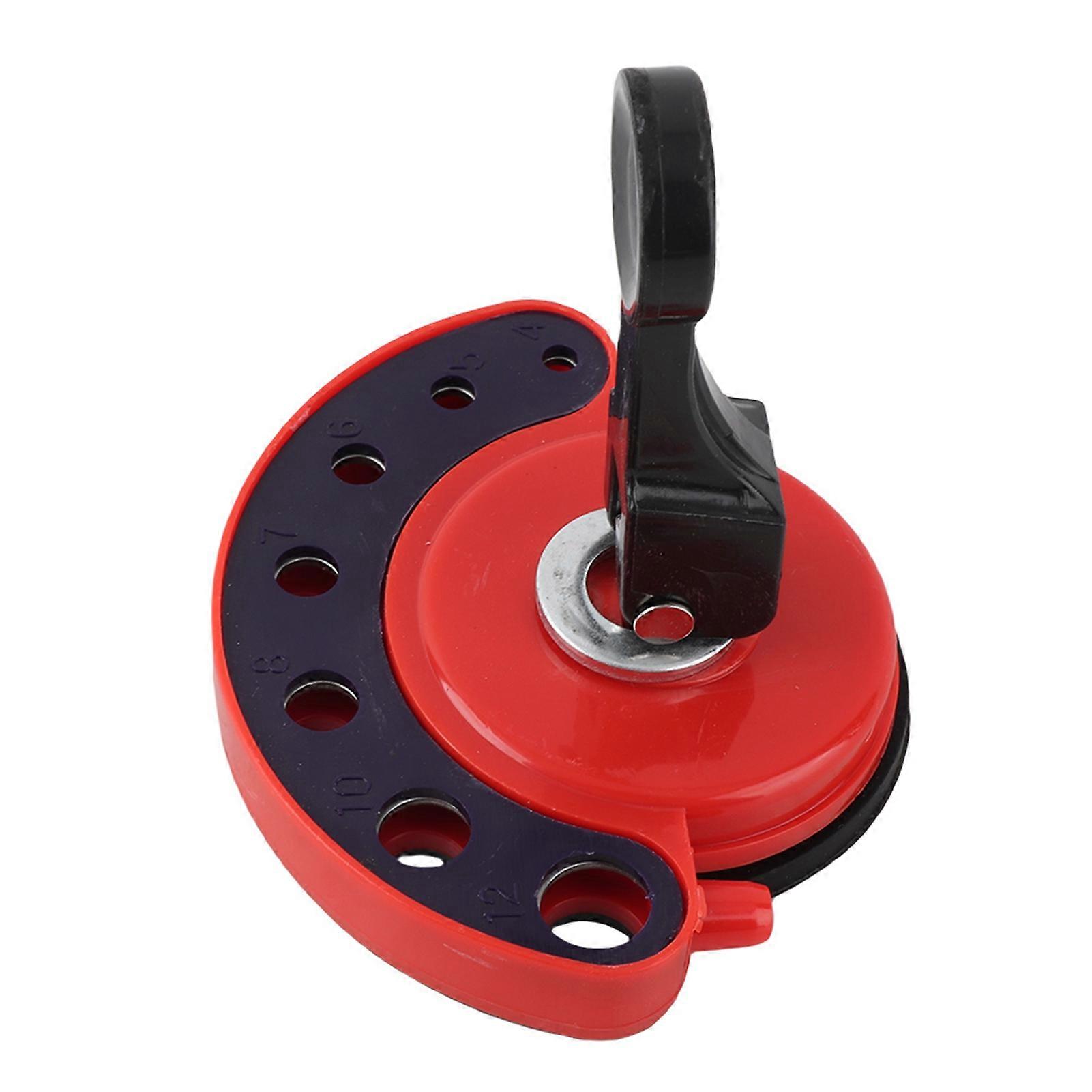 Adjustable Diamond Hole Saw Drill Bit Guide for Glass Ceramic Tile, Hole Opening Locator Tool for Precise Drilling