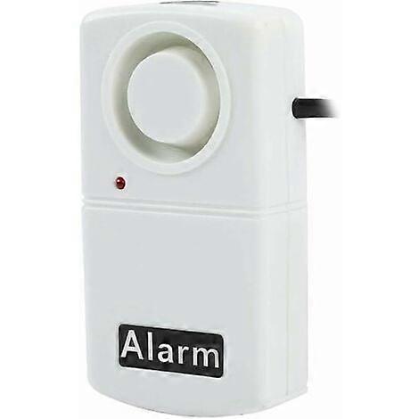 Home Alarm Systems: Safe High Voltage Resistor Power Off Warning Alarm with 120dB Siren and Universal CN Plug