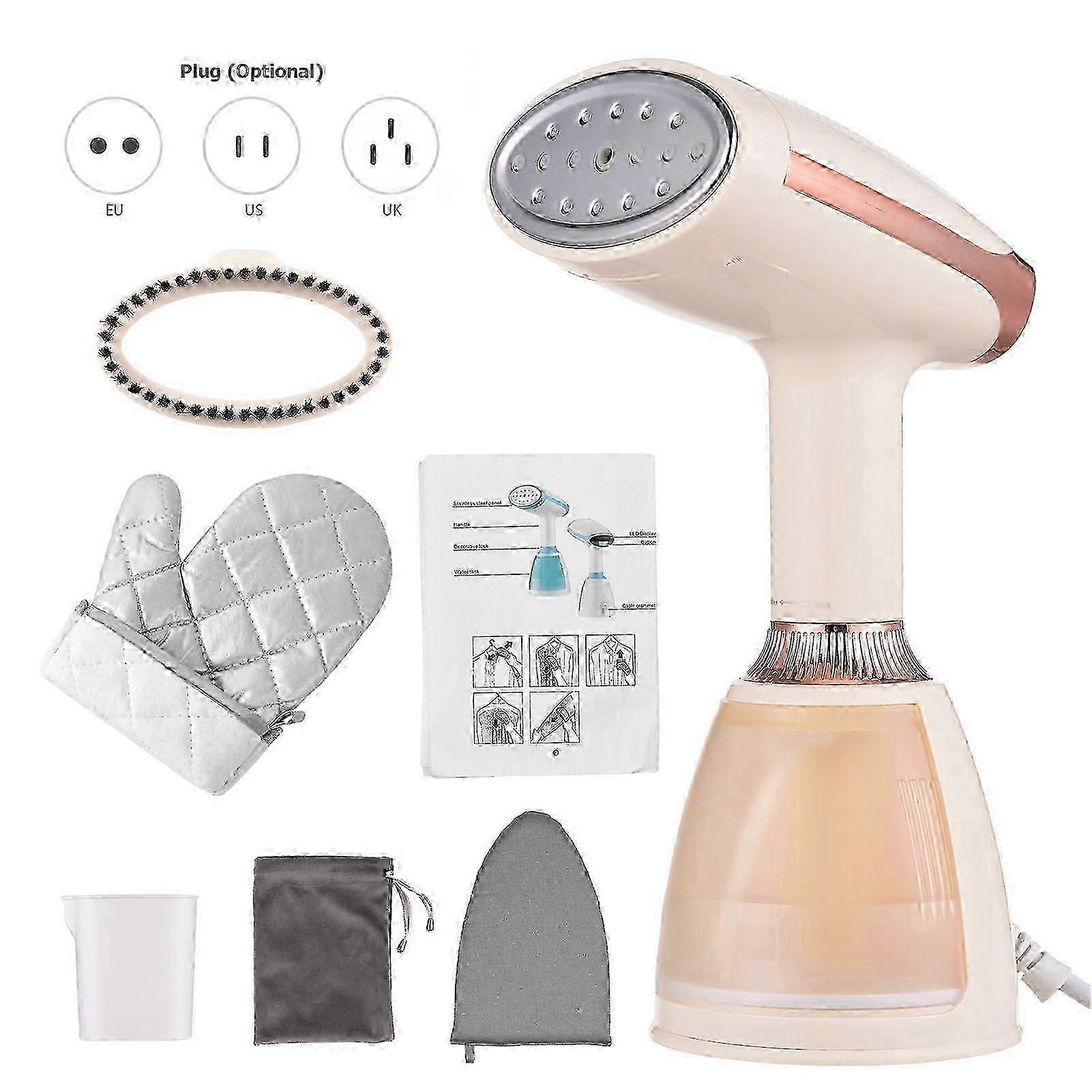 Handheld Garment Steamer - 1500W Fast Heat with 20-Second Instant Heat Up, Portable Wrinkle Remover with Removable Tank