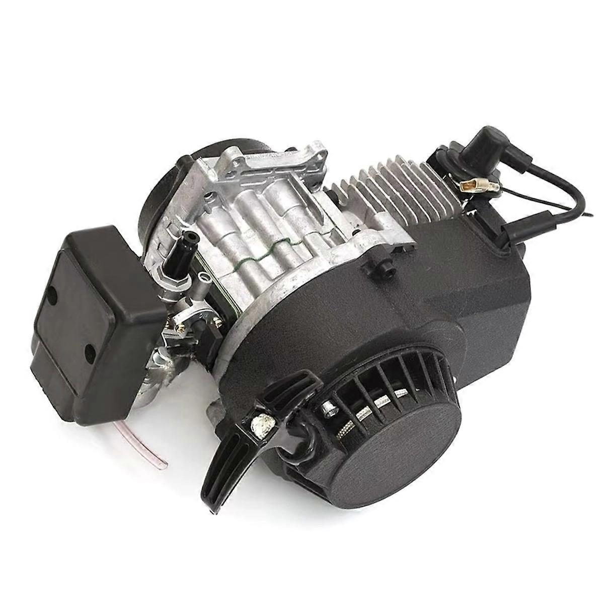 2 Stroke 49cc Pull Engine 25H Sprocket Motor Black