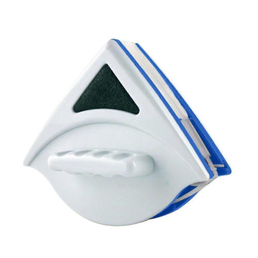 Magnetic Window Cleaner with Double-Layer High-Rise Glass Wiper and 4 Types of Cleaning Brush for 3-8MM Thick Glass