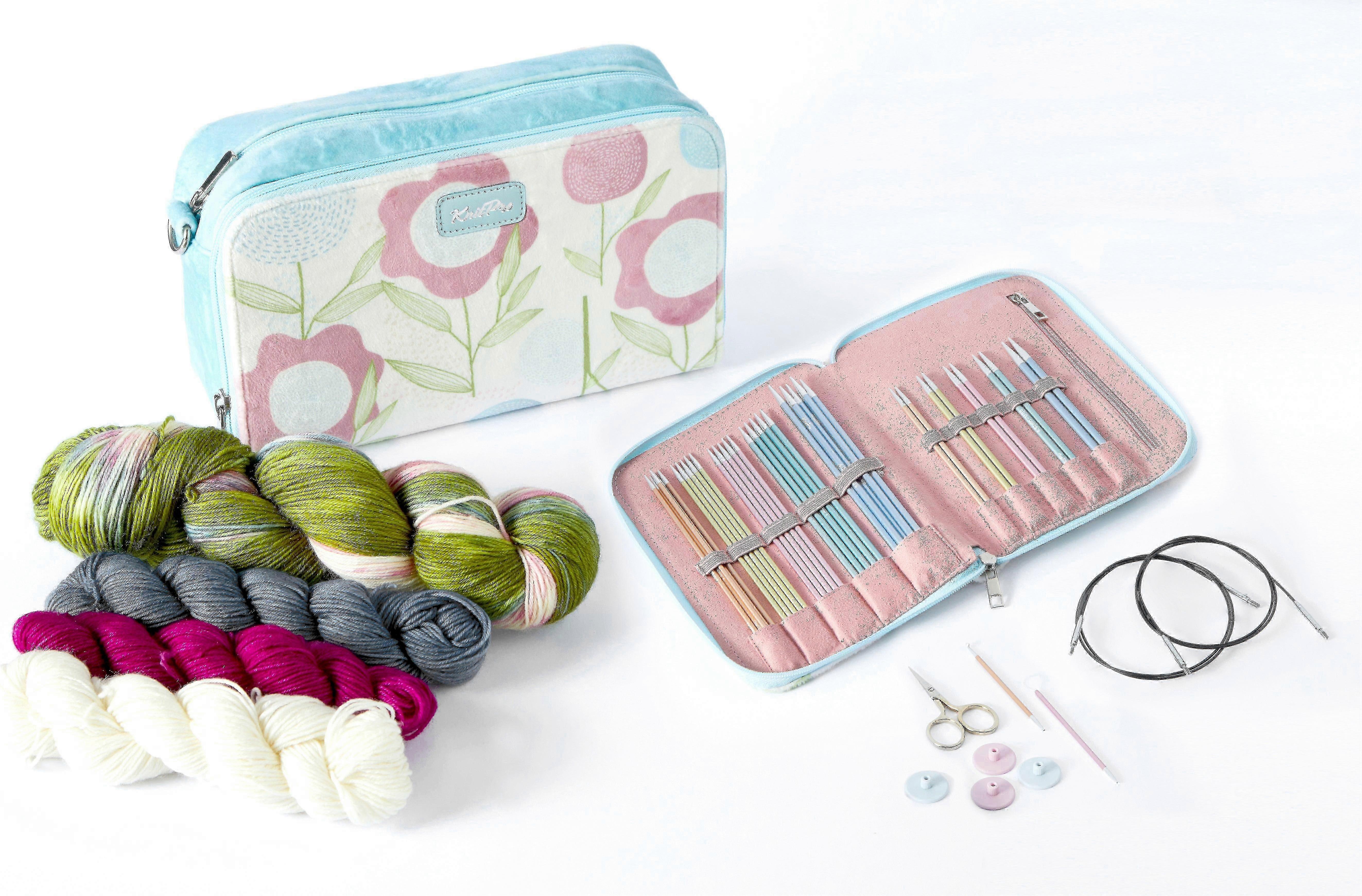 Knitpro Sweet Affair Set : Aiguilles interchangeables, Aiguilles à double pointe, Accessoires de fil