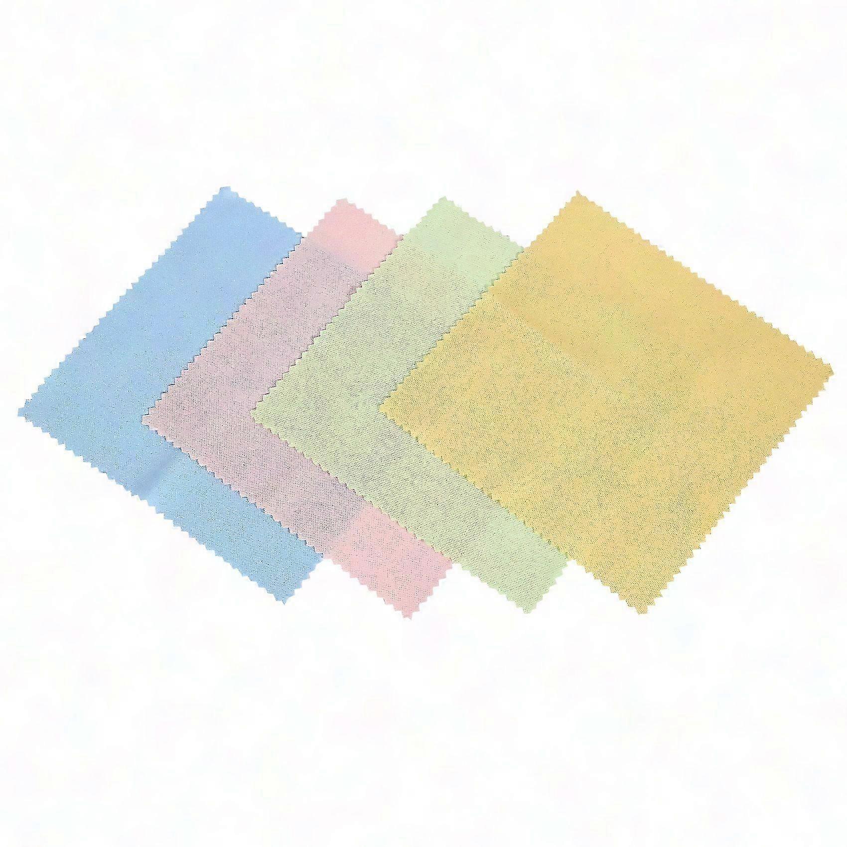 4 Microfiber Optical Cleaning Cloth for DVD LCD Camera Lens Screen - Soft Towel