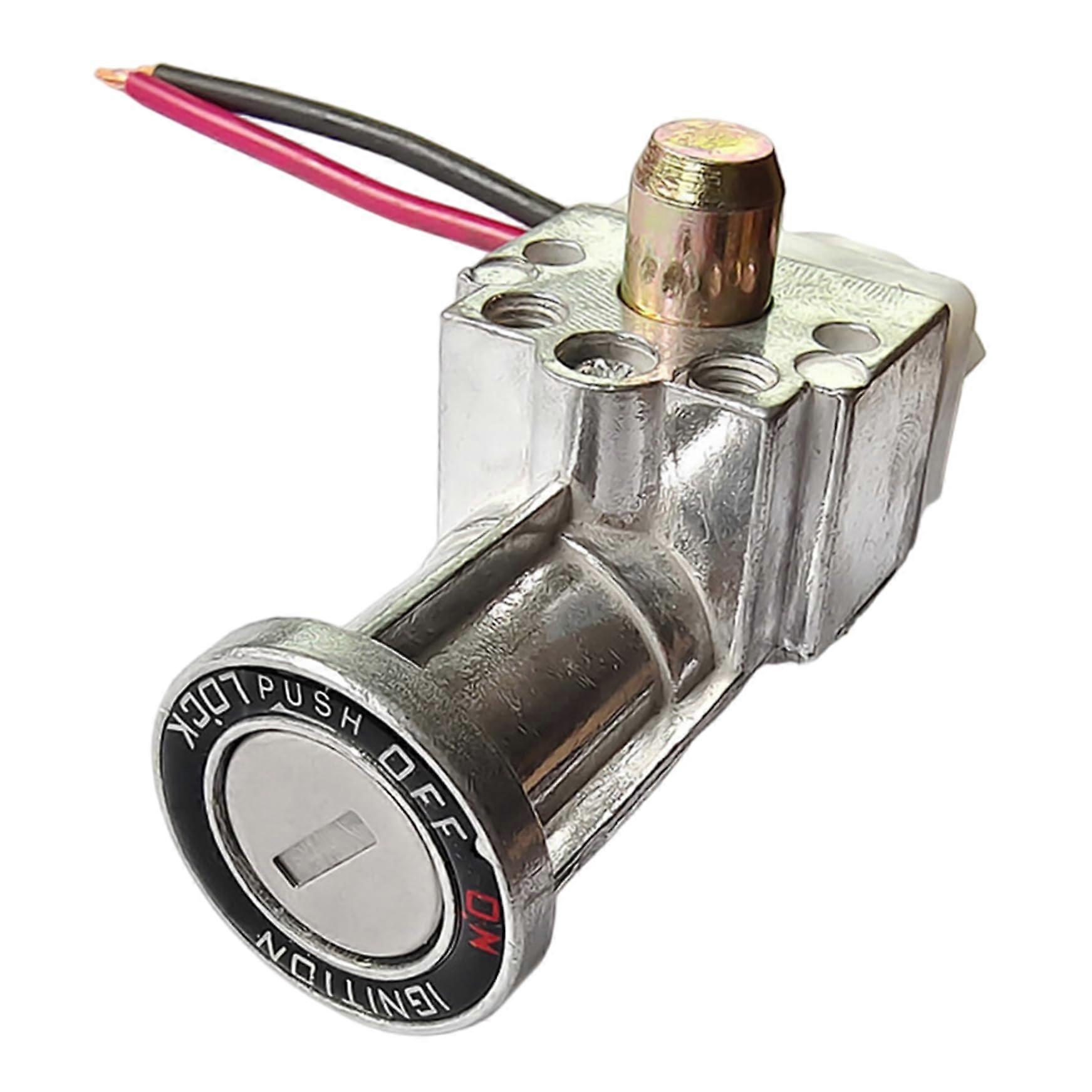 Ebike Key Ignition Lock Copper Battery Casing Switch Key On/Off Replacement For Electric Bikes And Scooters