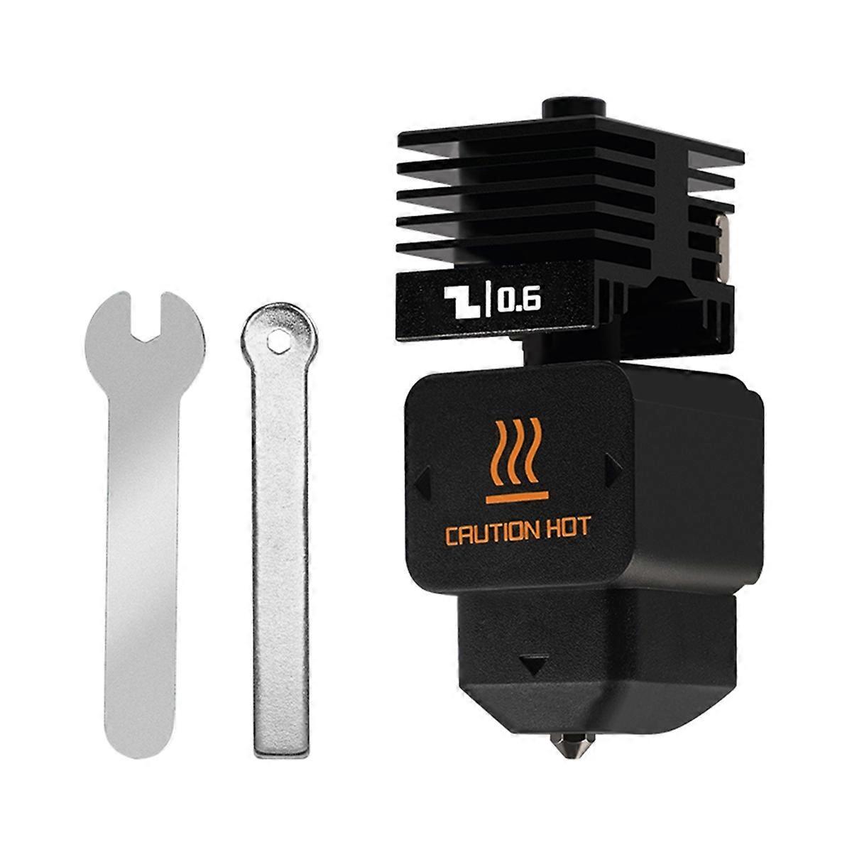 For H2D Hotend for A1 A1mini Hotend Hardened Steel Nozzle 3D Printer Accessories 0.6mm