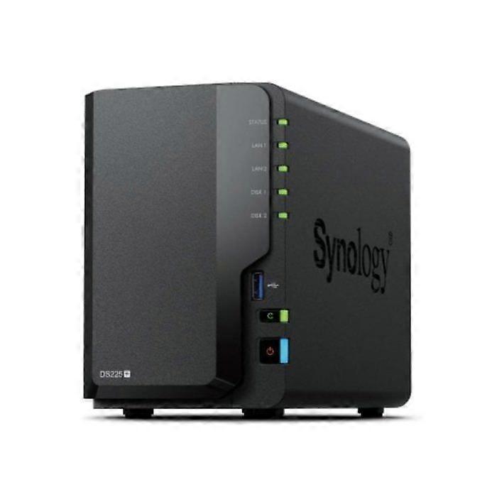 Synology DS225+ Desktop NAS 2 Einschübe Intel Celeron J4125 2 GB DDR4 Dual LAN Cloud-Sicherung